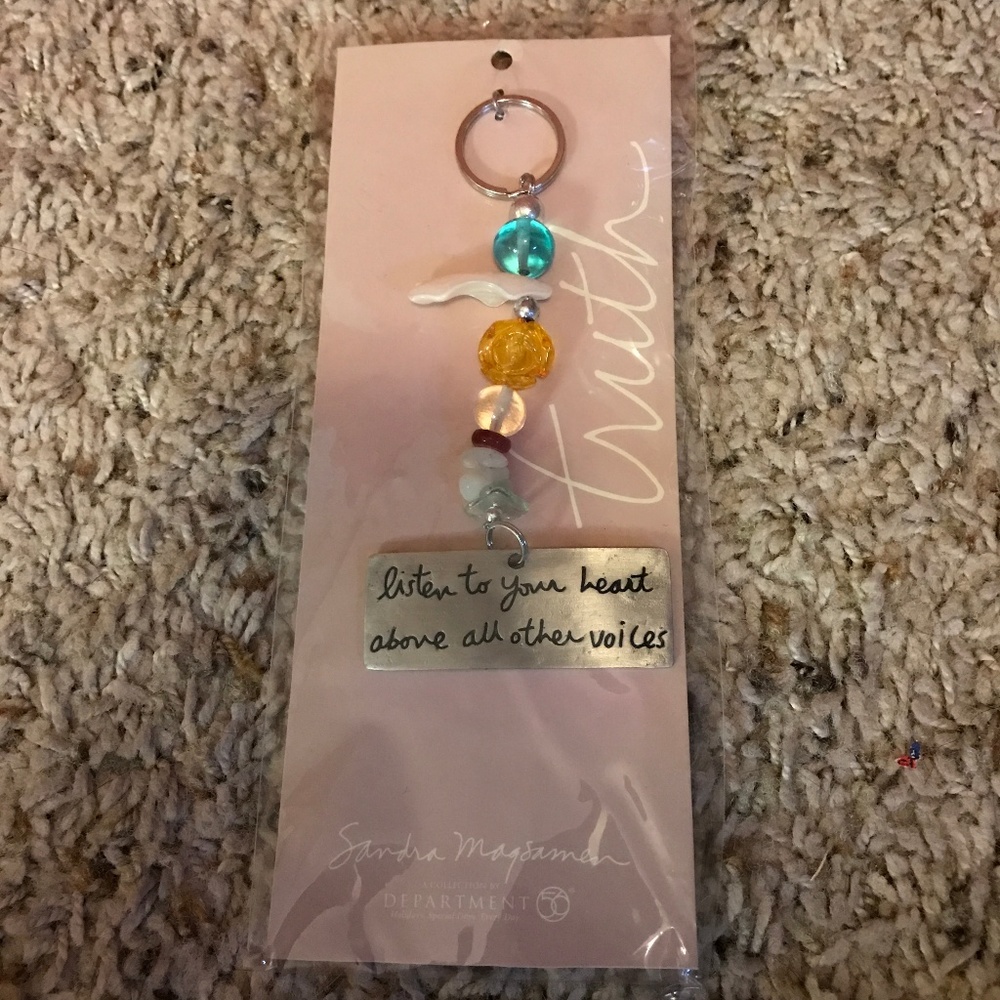 Department 56 "Truth" Keychain NWT